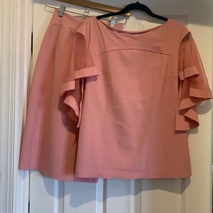 Chiara Boni Skirt and Blouse Set